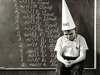 From Genius to Gaffe: The Evolution of the Dunce Cap