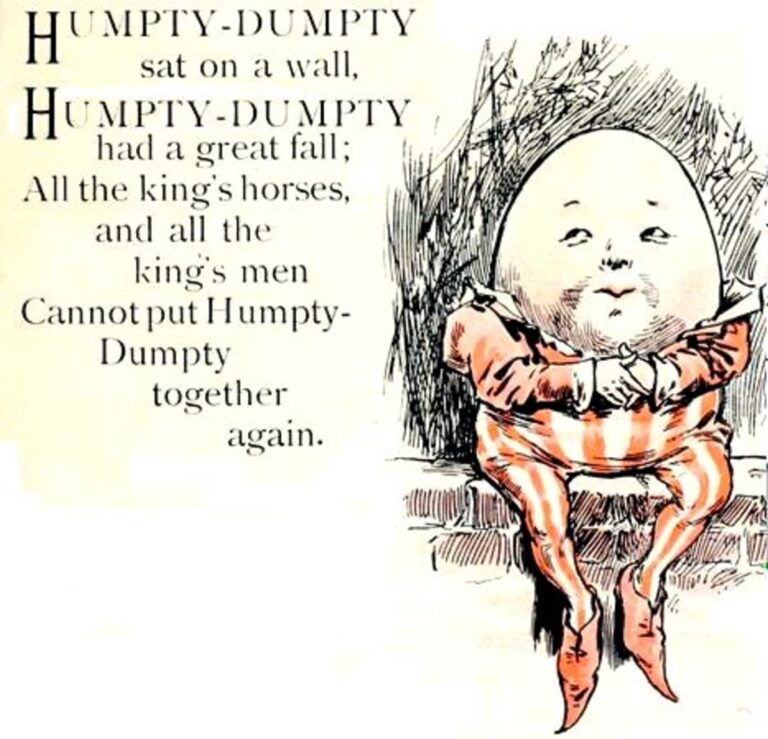 The Strange Historical Origins of the Humpty Dumpty Nursery Rhyme